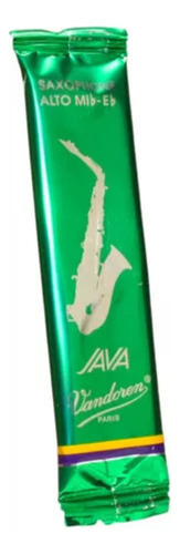 Palheta Para Sax Alto Java 2,5 Com 1un Sr2625 Vandoren