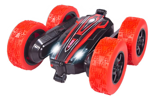 Carro Juguete Control Remoto De Acrobacias 360° Y Doble Lado Color Rojo Ele-Gate