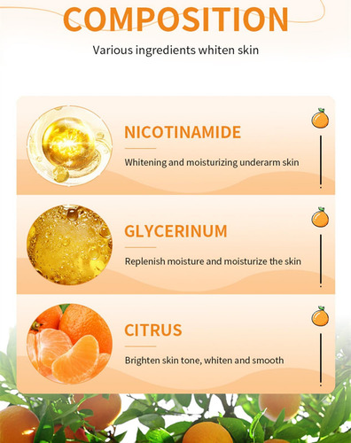 Crema Para Blanqueamiento De La Piel De Vitamina C, De Para