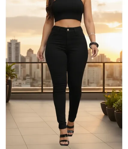 Calça Jeans Cintura Alta - R$ 48,60! 👖