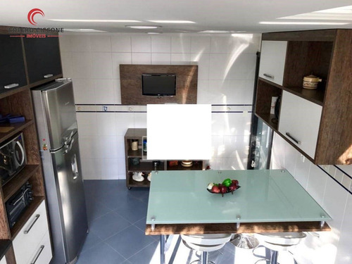 Imagem 11 de 15 de Excelente Apartamento De 3 Dormitorios 130m²- Bairro - Santo Antonio - Sao Caetano Do Sul - V-5571