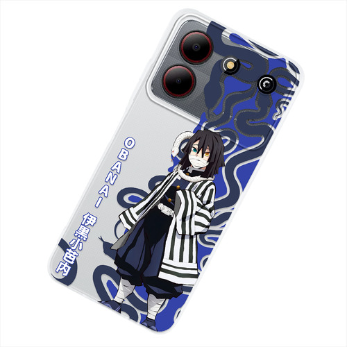 Funda Para Zte Demon Slayer Obanai Serpiente Case Anime