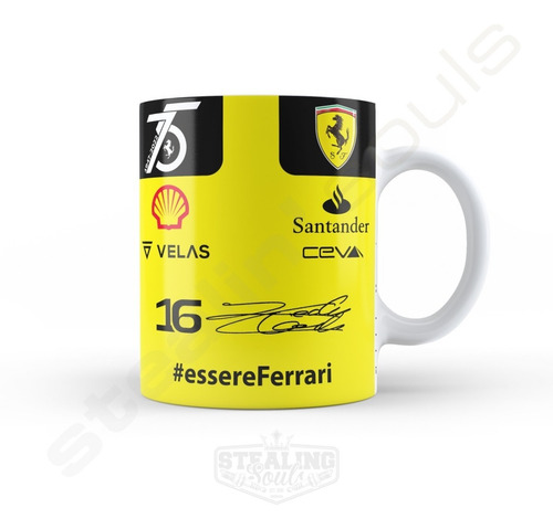 Taza Fierrera - Charles Leclerc #10 | Formula 1 / Ferrari F1