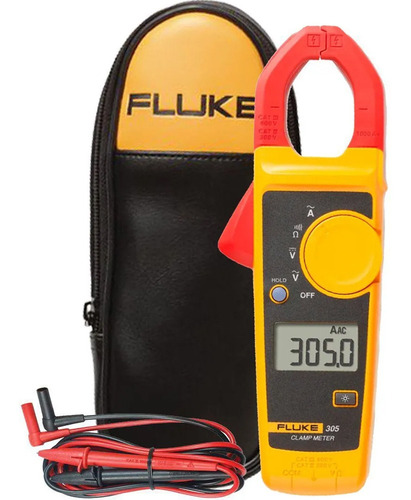 Imagem 3 de 6 de Alicate Amperimetro De 1000a 600v Catiii - 305 Fluke