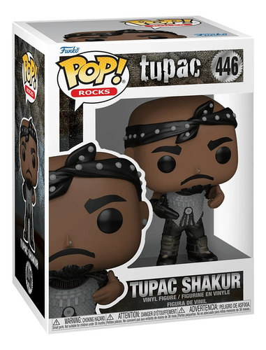 Figura De Tupac California Love #446 Funko Pop! Rocks