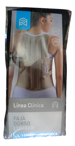 Faja Corrector Postura Doble Ajuste Con Soporte De Varillas