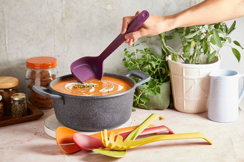 Imagen 6 de 9 de Set X5 Utensilios Fun De Colores - Maestro De Cocina