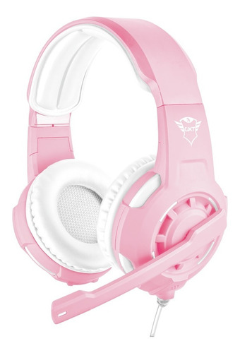 Fone de ouvido over-ear gamer Trust GXT Radius GXT 310 pink