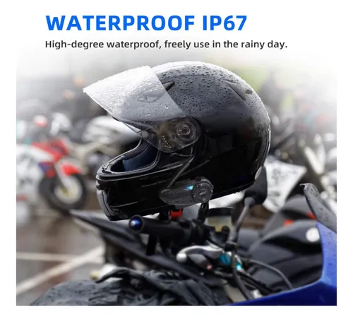 Intercomunicador De Moto Ejeas Q7 Bluetooth 5.0 Single 