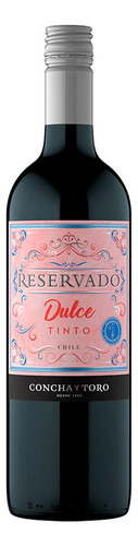 Pack De 4 Vino Tinto Reservado Sweet Red Concha Y Toro 750 M