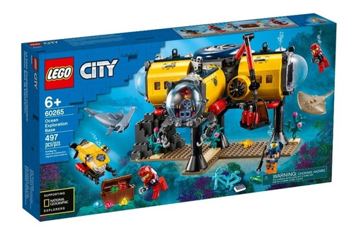 Lego City 60265 Base De Exploración Océano  Stock Ya