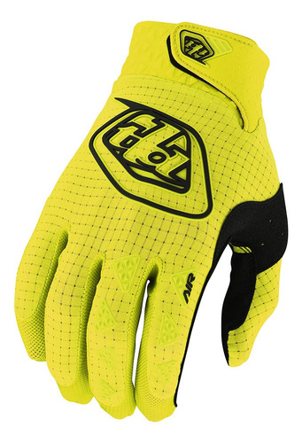 Guantes De Moto Air Solid Amarillo Troy Lee Designs