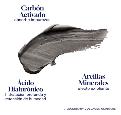 Imagen 3 de 7 de Mascarilla Facial Detox 60ml Carbon Activado, Arcillas