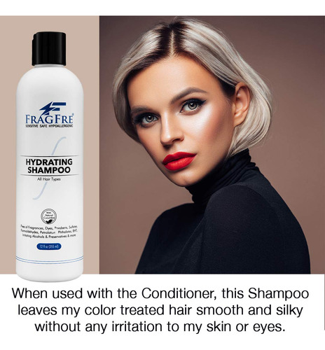 Conjunto De Shampoo E Condicionador Fragfre Hydrating 355ml