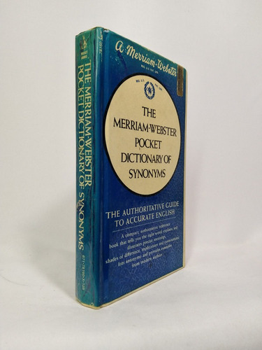 Merriam-webster Pocket Dictionary Of Synonyms