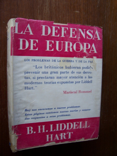La Defensa De Europa-l.antiguo De Guerra-bh Lidell Hart-370p