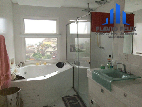 Imagem 5 de 15 de Casa Completa A Venda Condomínio Aruja 5 Com 4 Suítes E Área Gourmet - 762