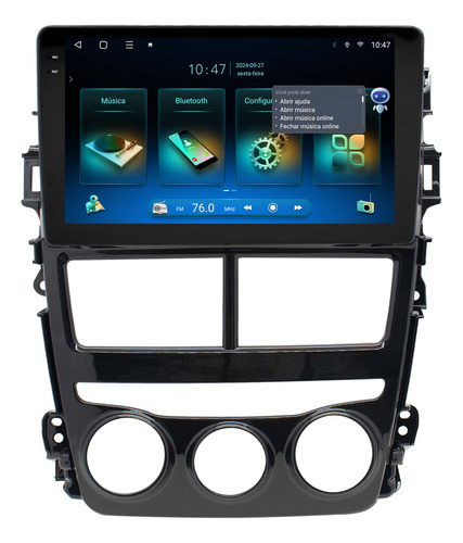 Multimidia Toyota Yaris 9p Android 14 2gb Octacore Voz 4g