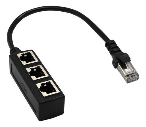 . 1 A 3 Ethernet Lan Red Cable Splitter Adaptador De 3 Vías