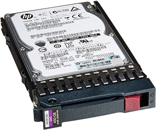 450 Gb 6 G Sas 10 K 2,5 In Dp Ent (certificado Reaco