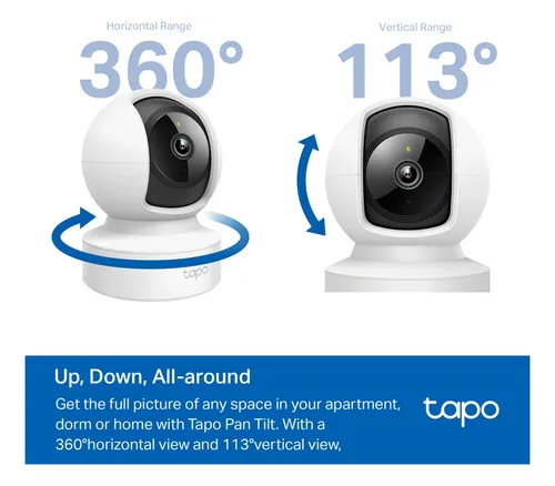 Cámara De Seguridad Tp-link Tapo C202 Visión Nocturna Fhd