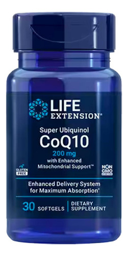 Life Extension Super Ubiquinol Coq10 200 Mg