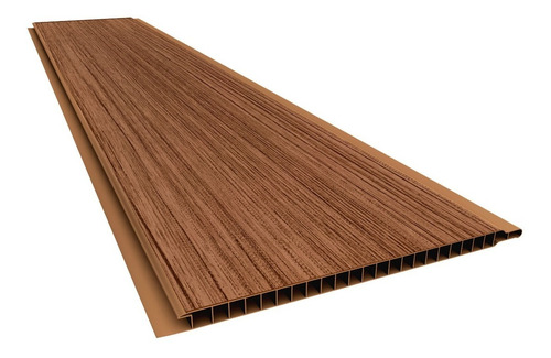 Cielorraso  Pvc Color Marrón/madera Rústico 4m X 0.20cm -smf