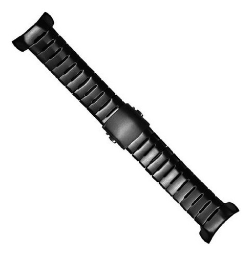 Pulsera De Acero Negro Para Suunto D6i.