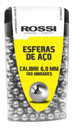 Esfera De Aço Cromadas 6mm - Rossi