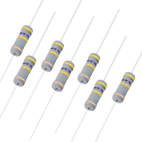 50 Resistencias 470k Ohm Resistor Película Carbono 2w 5%