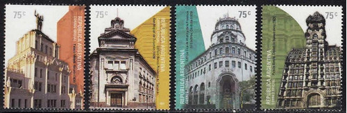 Arquitectura - Argentina 2003 - Serie Mint - Gj 3341-3344