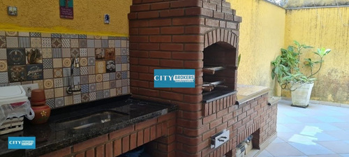 Imagem 6 de 10 de Excelente Sobrado Vila Milton 3 Dormitórios Amplos, Suíte Com Banheira, Salas Amplas, Cozinha Plan - Sp817