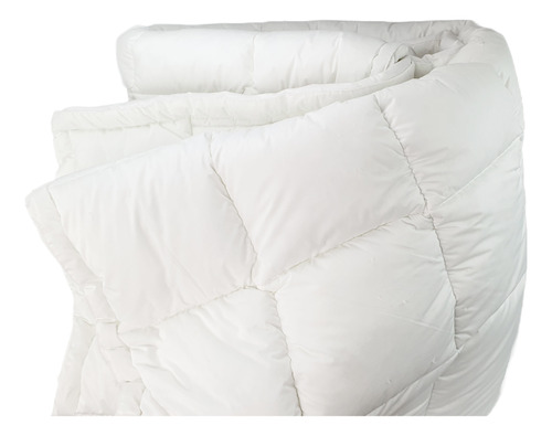 Inserto Duvet King Size Microgel 233 Hilos 100% Algodón Cuad