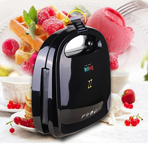 Sandwichera Zz Con Placas Desmontables Antiadherentes