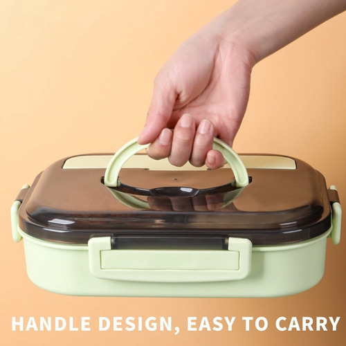 Bento Box Estera Contenedor De Comida Para Estudiantes De Es