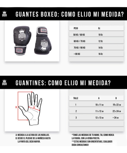 Guantines Bronx Boxeo Pu Nacionales Asfl70