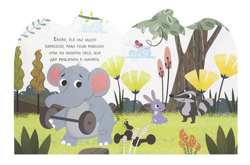 Amiguinhos Recortados Elefante
