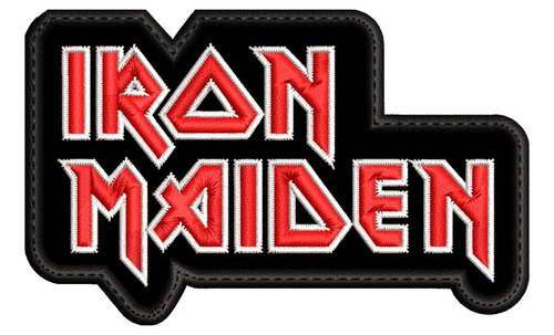 Parche Bordado Iron Maiden Blacklabeldesigns