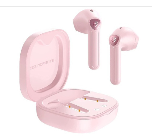 Audífonos Inalámbricos Soundpeats Trueair2 Bluetooth V5.2 Color Pink Color de la luz Rosa
