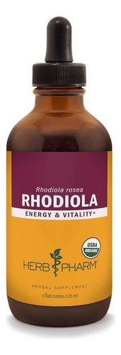 Rhodiola Rosea Extracto Líquido 120ml Energía Y Vitalidad