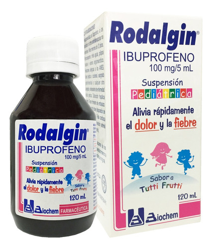 Ibuprofeno Rodalgin Suspension Pediatrica 120 Ml