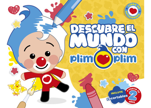 Descubre El Mundo Con Plim Plim: Incluye Recortables, De Plim Plim., Vol. 1.0. Editorial Altea, Tapa Dura, Edición 1.0 En Español, 2024