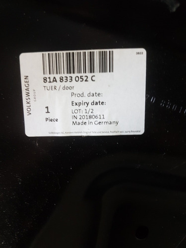 Puerta Trasera Derecha Audi Q2 Nueva Orinal