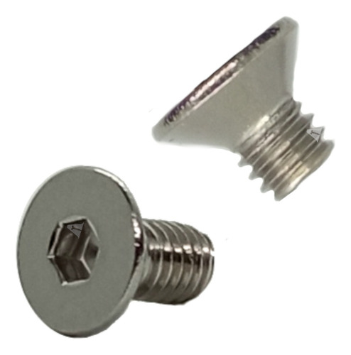 Tornillo Allen Cabeza Plana Inoxidable M4 X 6mm (100pzs)