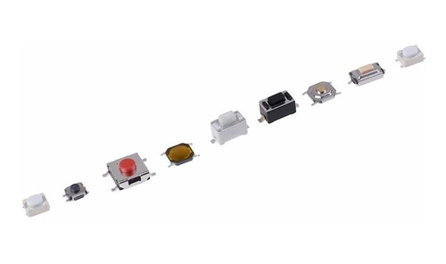 Kit Pulsadores Smd 250 Unidades Power Boton