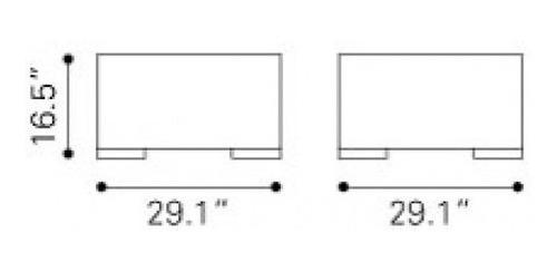 Imagen 6 de 9 de Ottoman Para Exterior Modelo Fiji - Gris Këssa Muebles.