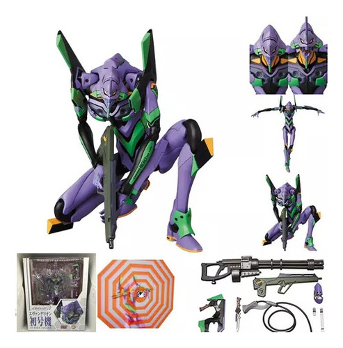 Figura De Acción Modelo Mafex 080 Evangelion Type Eva-01