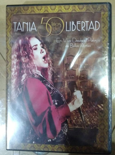 Tania Lirtad 50 Años Dvd/cd Original Nuevo