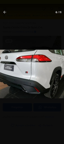 Imagen 7 de 10 de Toyota Corolla Cross Gr.sport 2.0 Cvt Gi