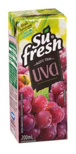 Bebida Suco De Uva Sufresh Caixinha 200ml